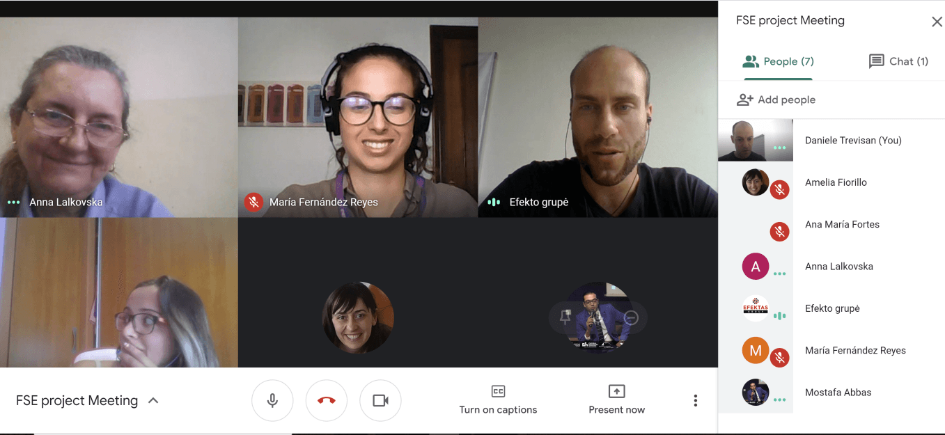 Online meeting: Fostering Youth Initiatives Through Social Enterprise Education