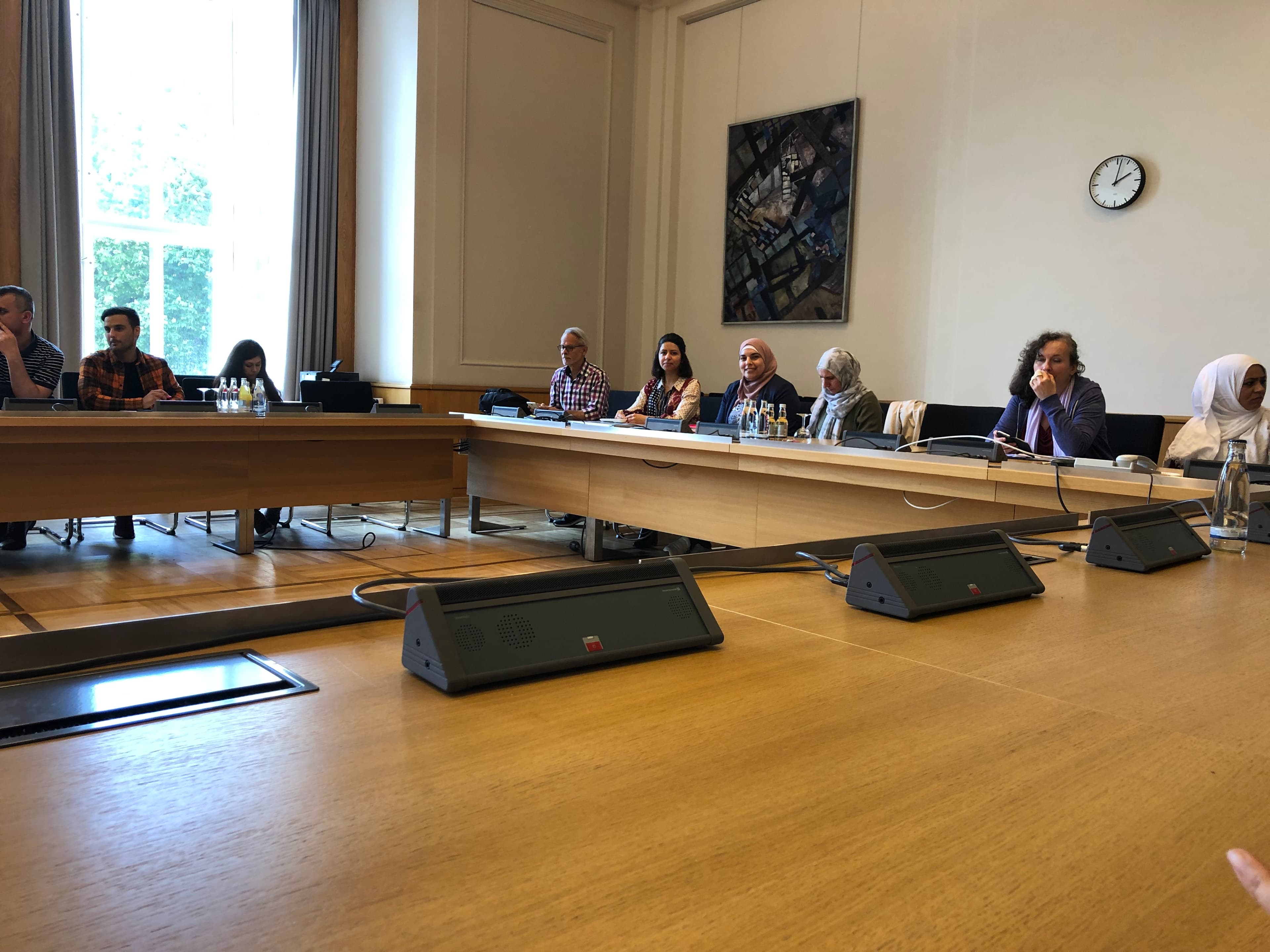 Visit to the Abgeordnetenhaus - Berlin Parliament