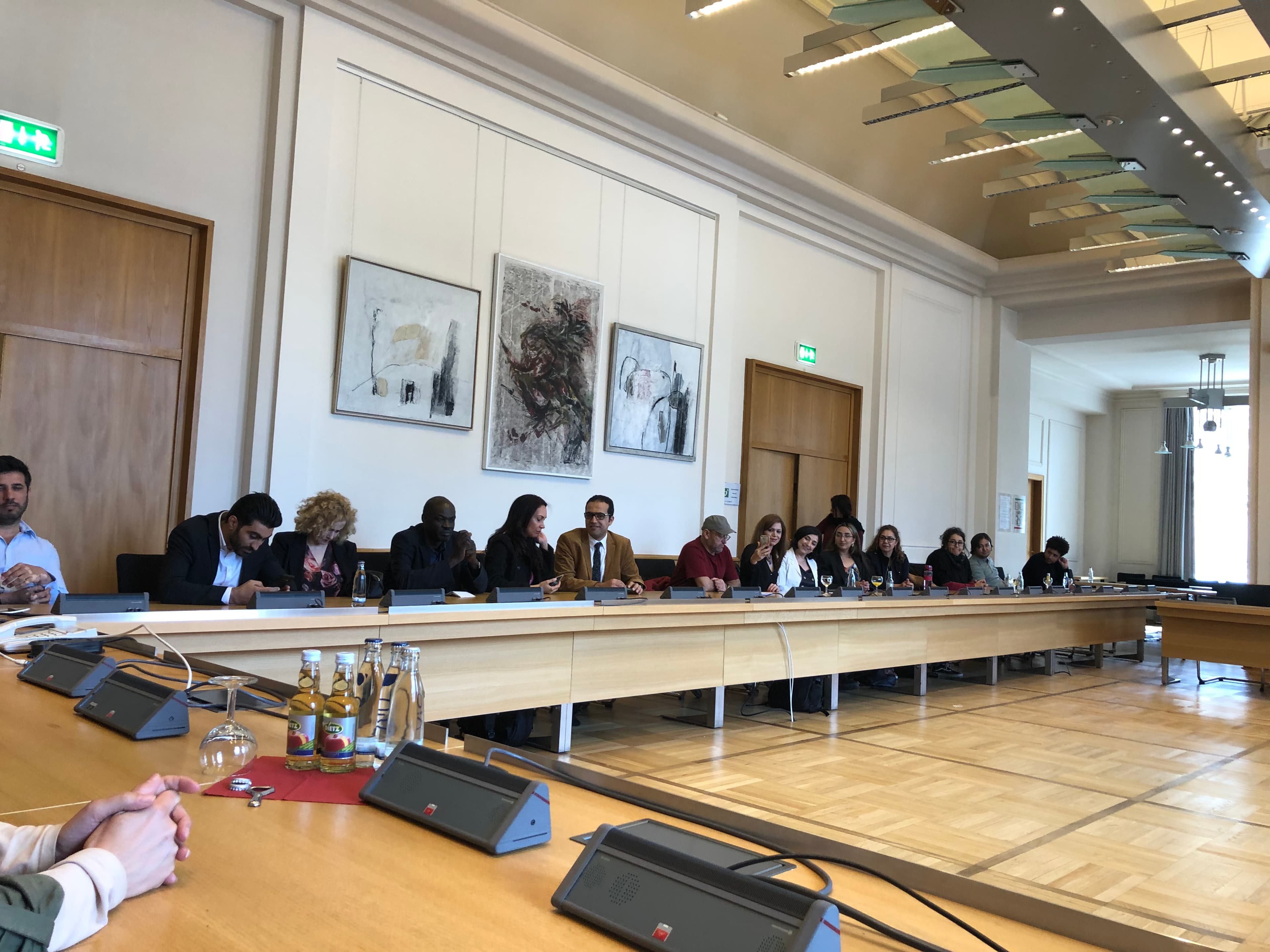 Visit to the Abgeordnetenhaus - Berlin Parliament