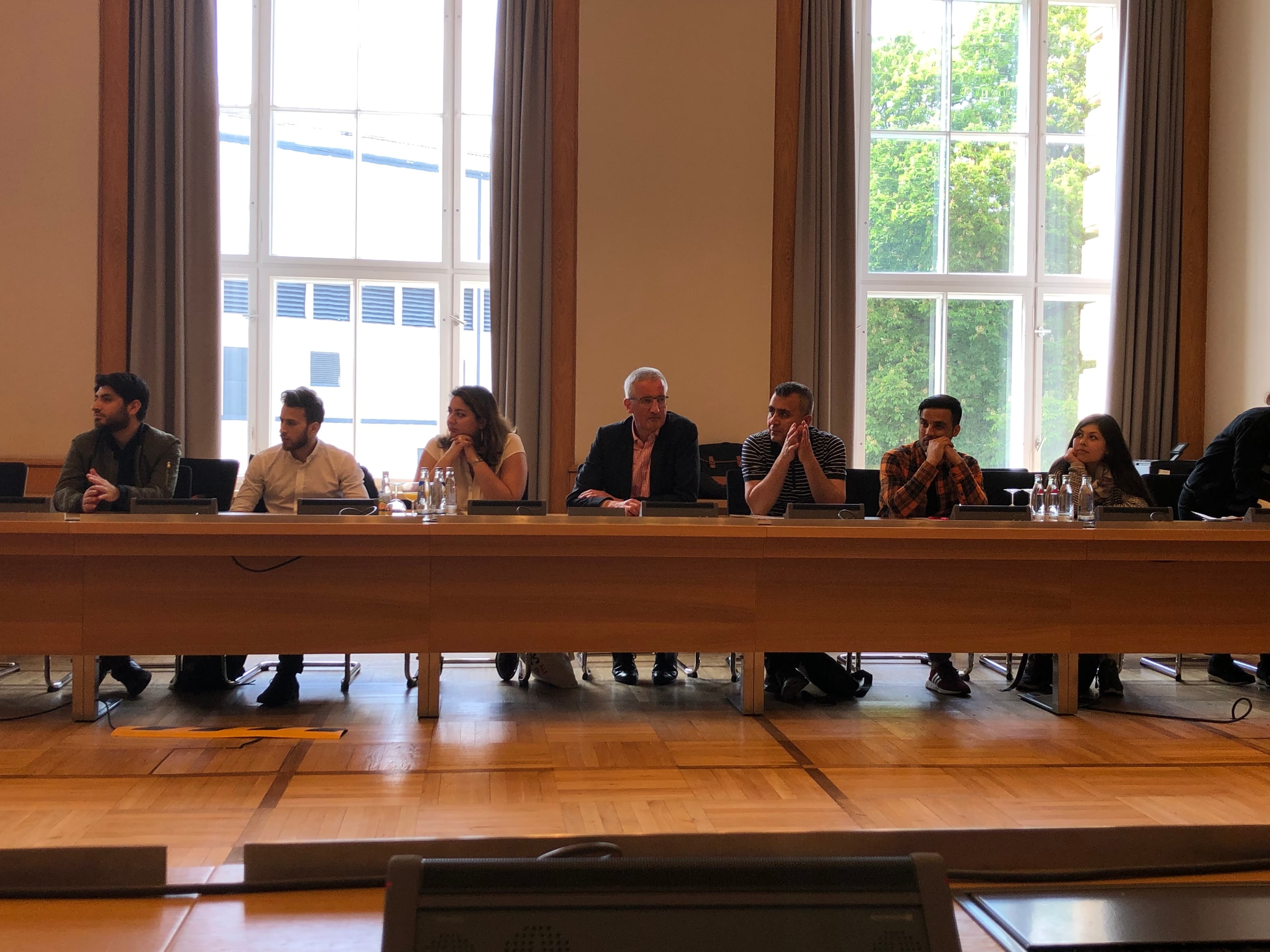 Visit to the Abgeordnetenhaus - Berlin Parliament